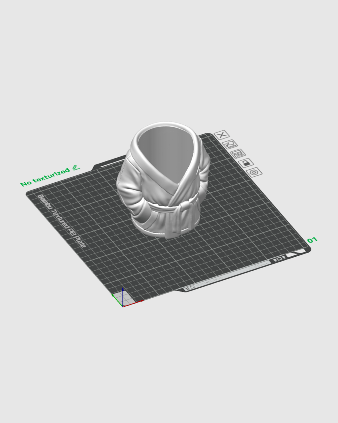Bathrobe Can Holder 8