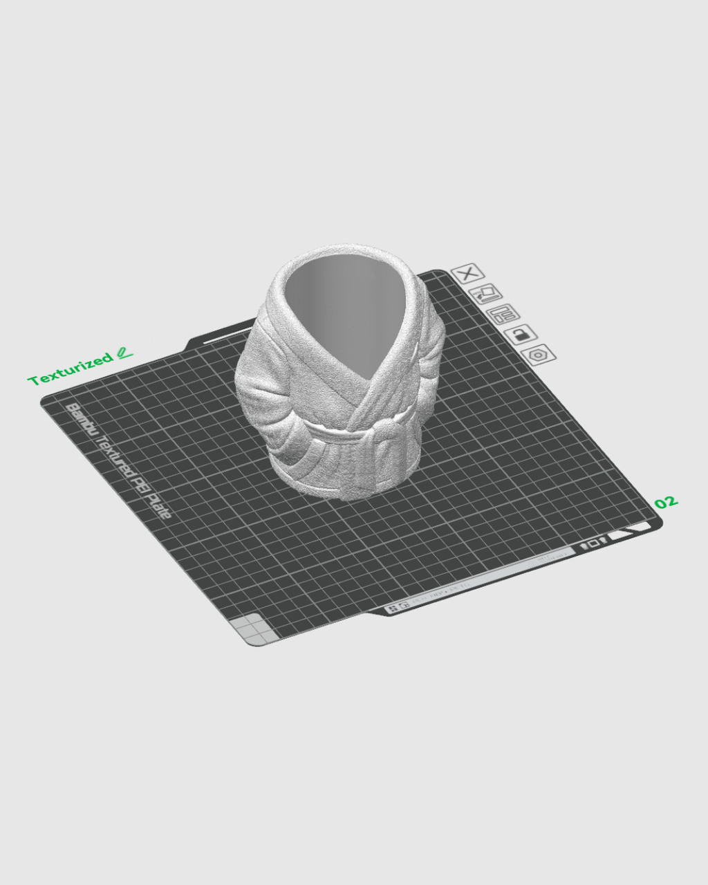 Bathrobe Can Holder 9