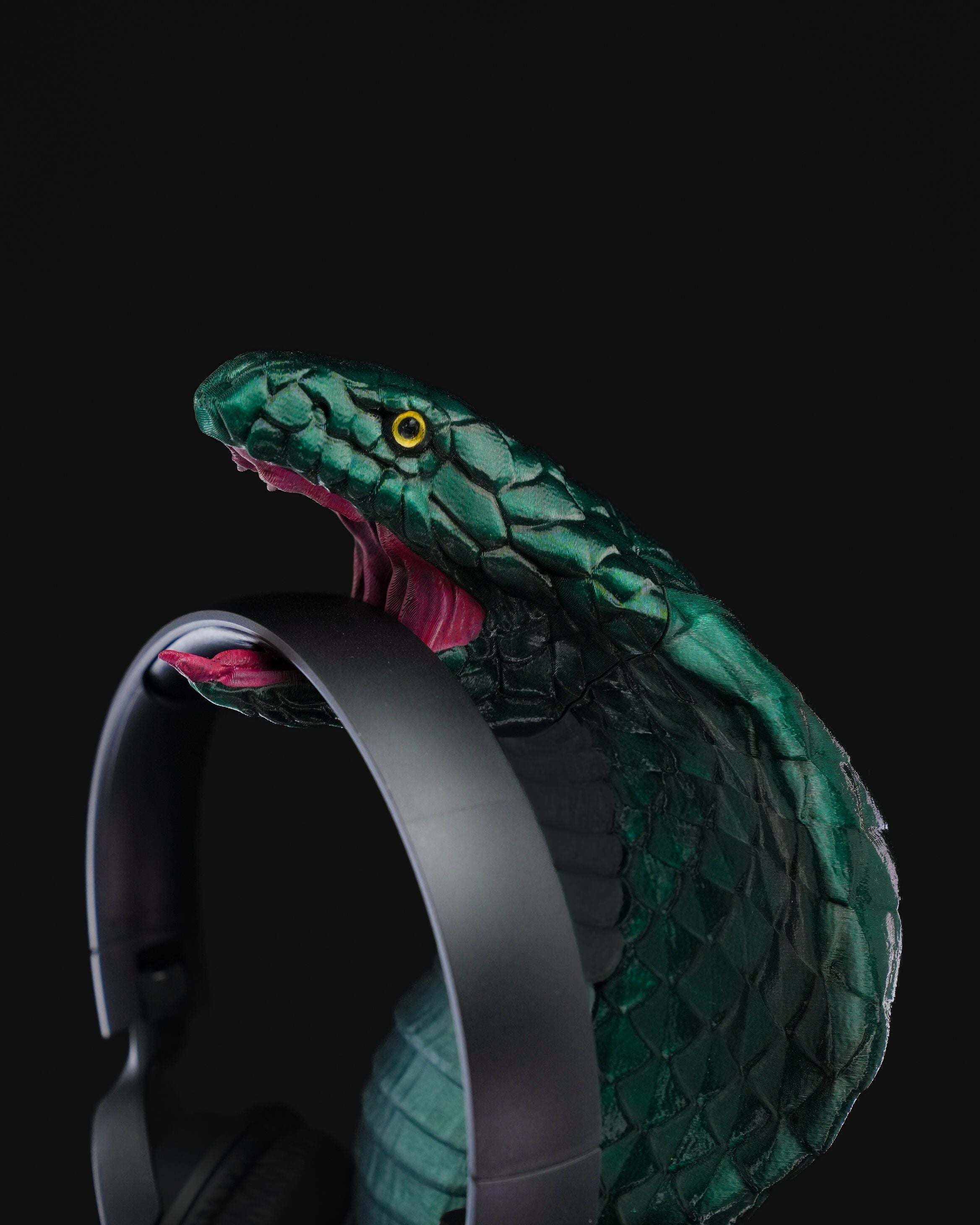 King Cobra Headphone Holder 3
