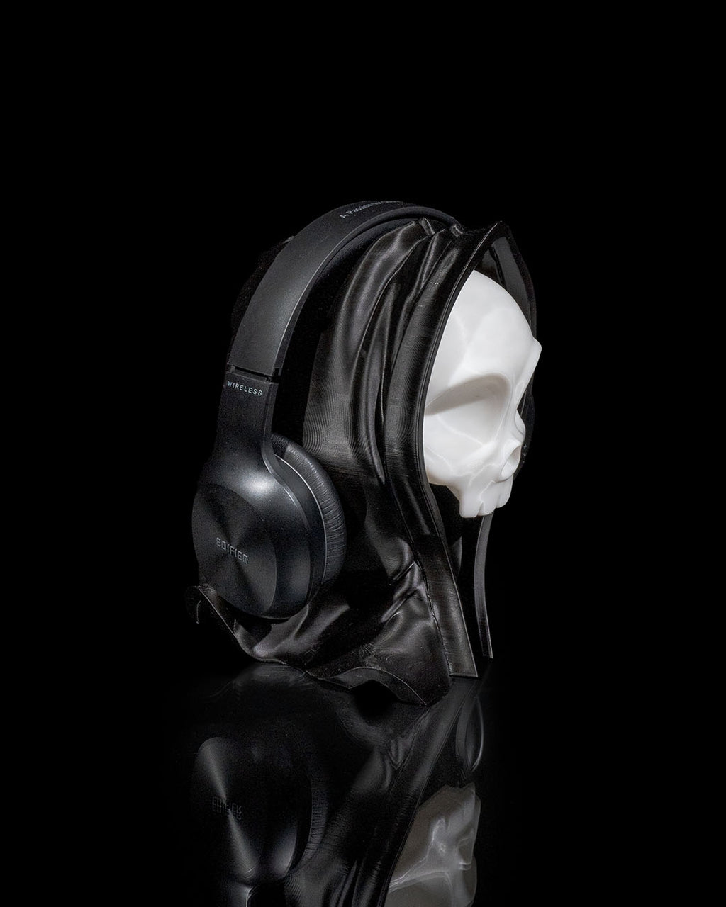 Grinning Reaper Headphone Holder 6