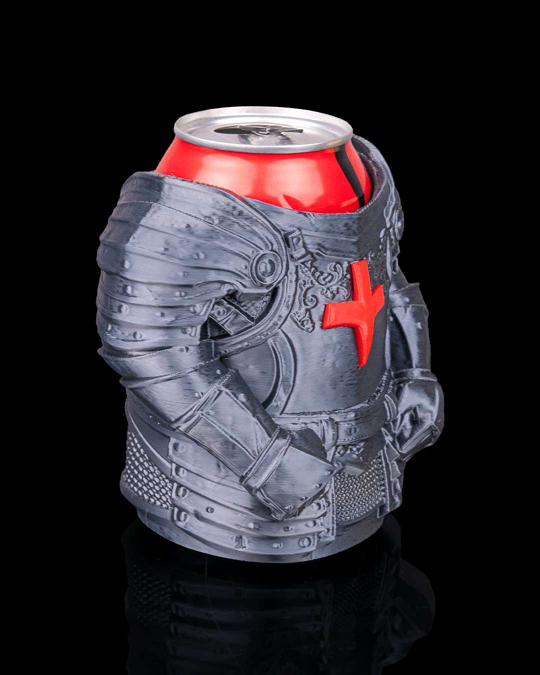 Knight Armor Can Holder 2