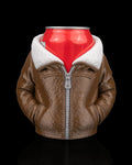 Leather Jacket Can Holder 1
