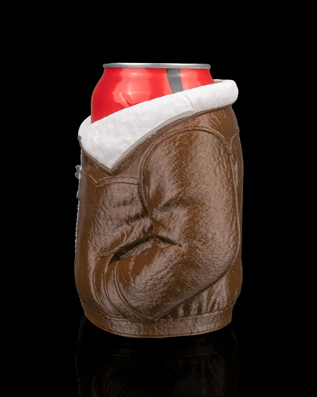 Leather Jacket Can Holder 3