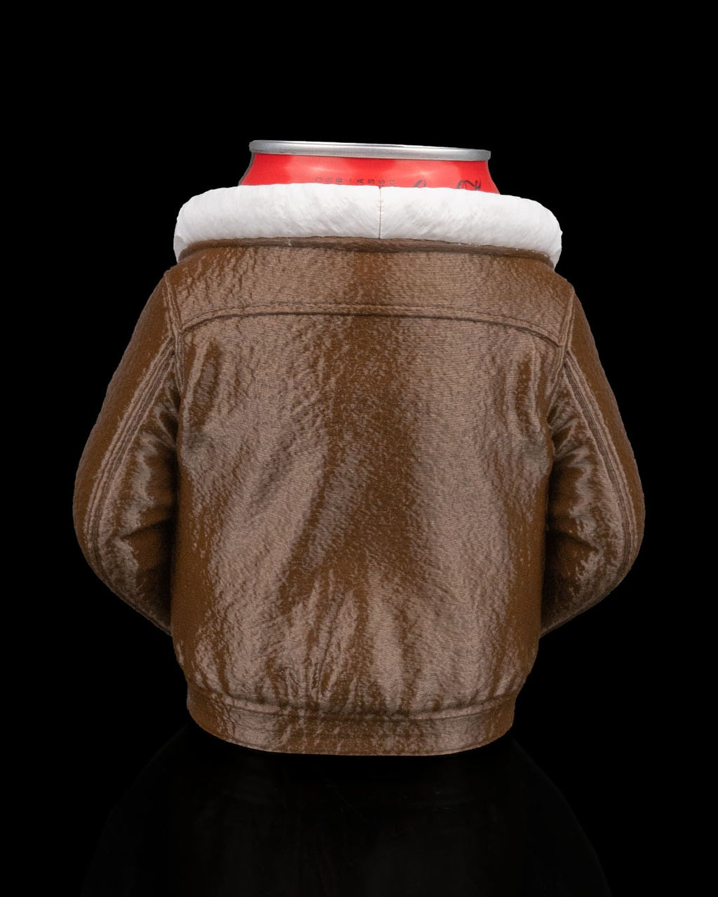 Leather Jacket Can Holder 4