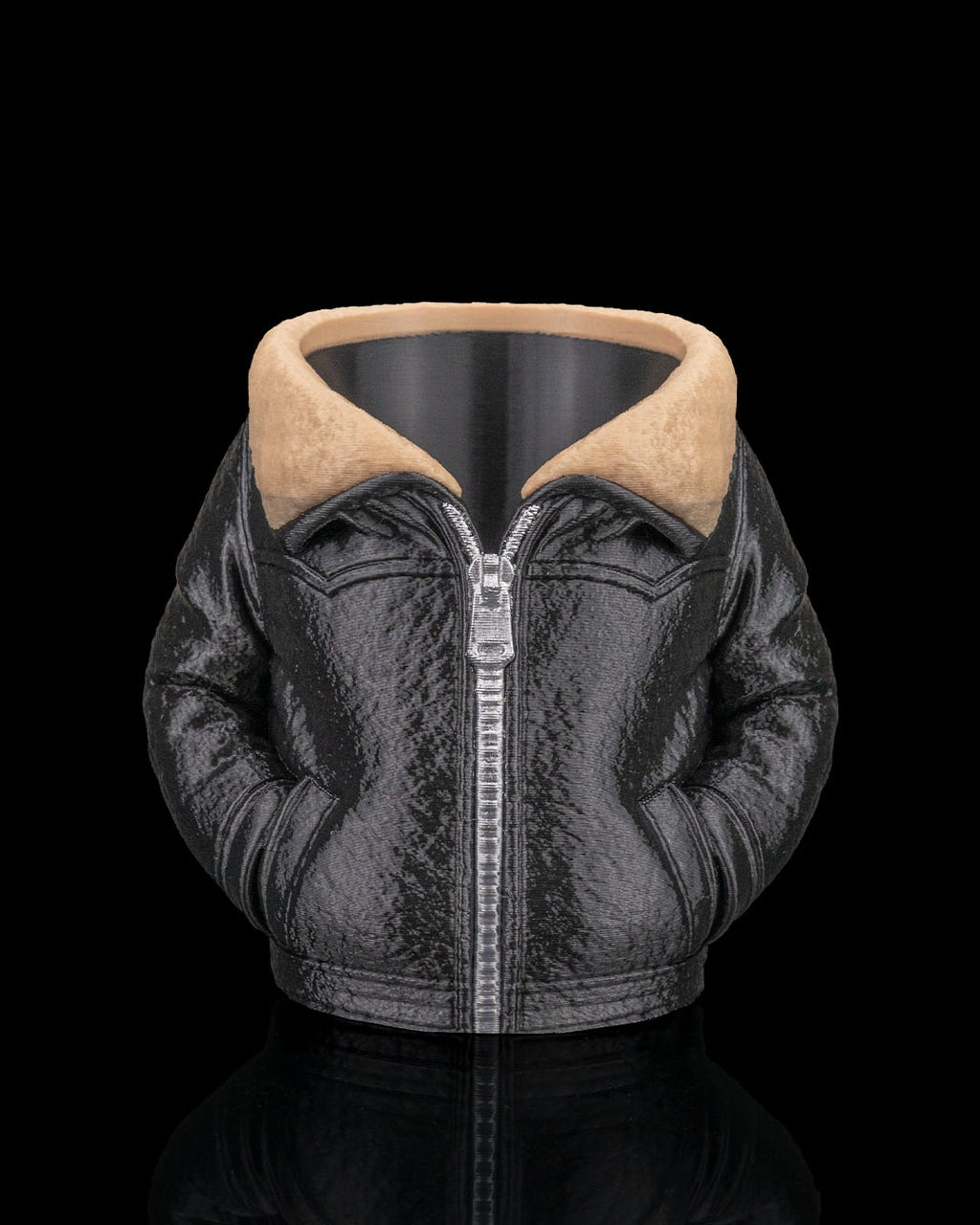 Leather Jacket Can Holder 6