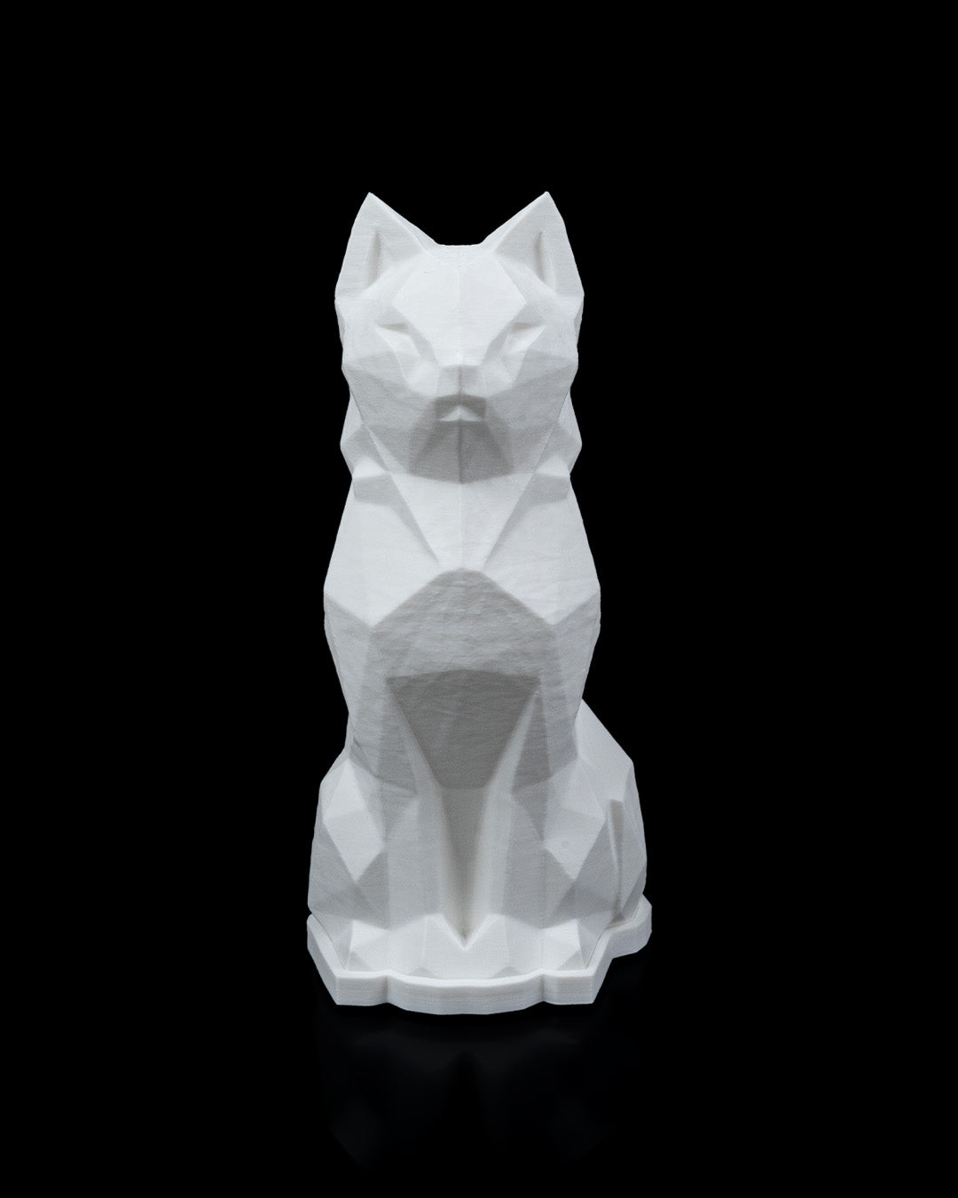 Low Poly Cat Table Lamp 3