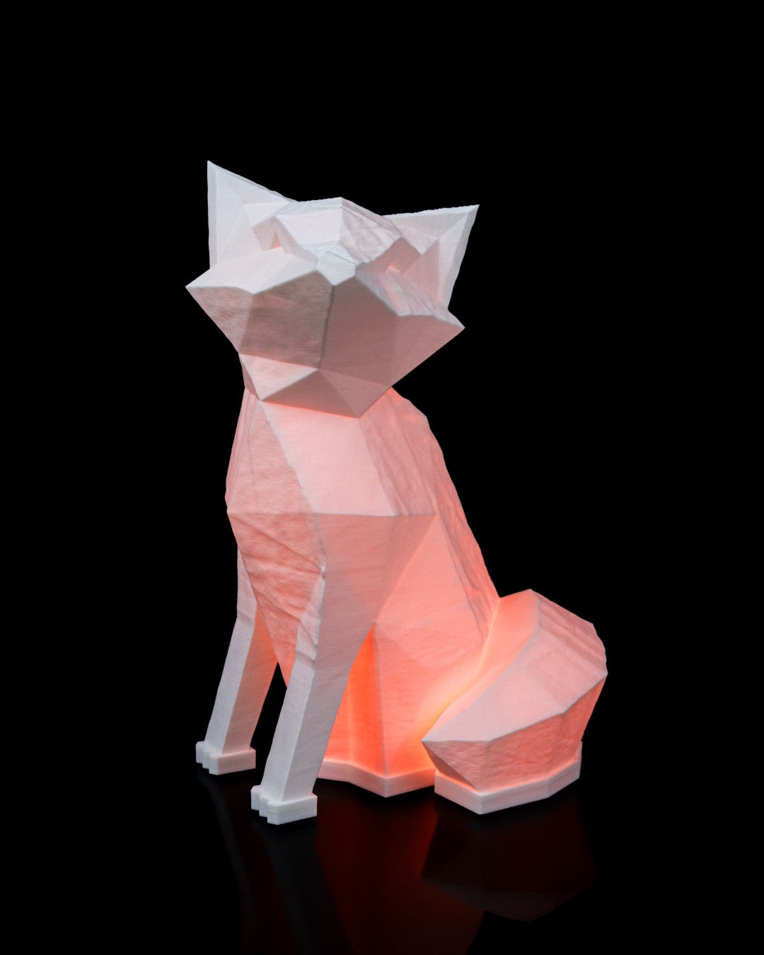 Low Poly Fox Table Lamp 1