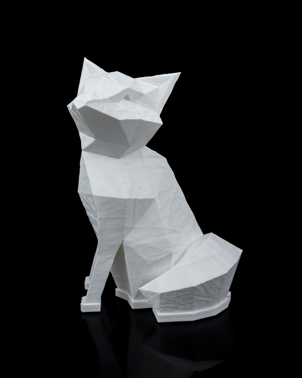 Low Poly Fox Table Lamp 3