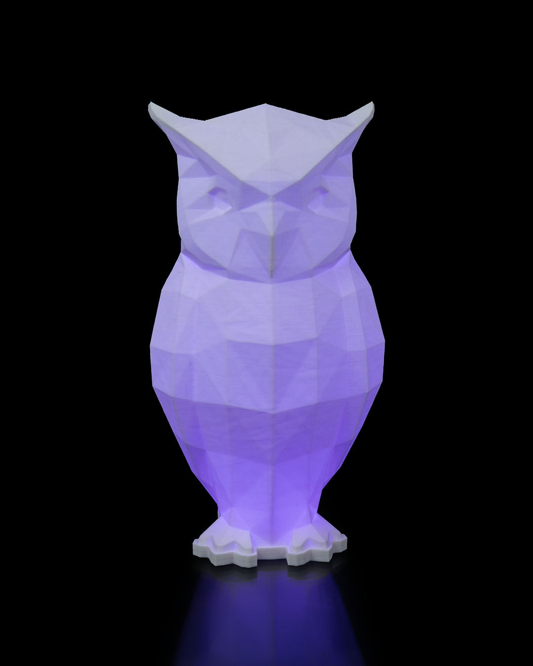 Low Poly Owl Table Lamp 1