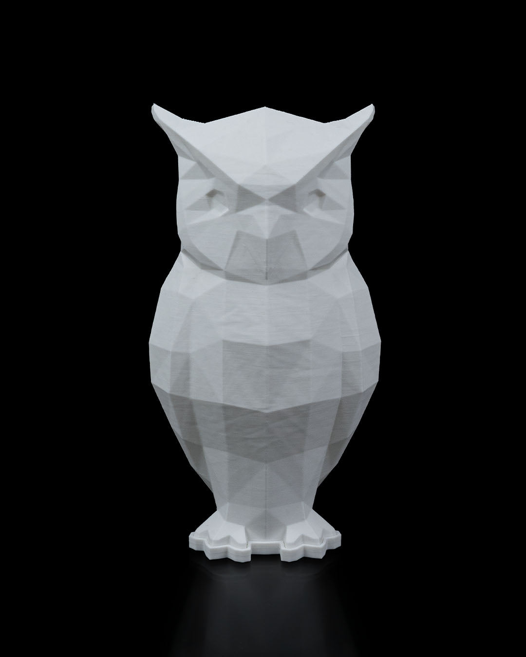 Low Poly Owl Table Lamp 2