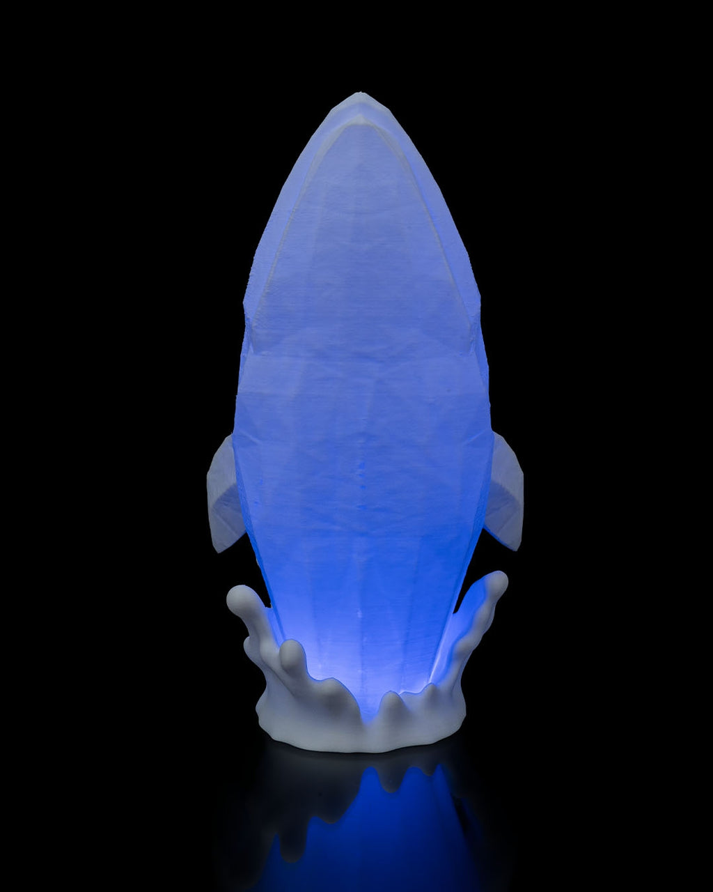 Low Poly Whale Table Lamp 3