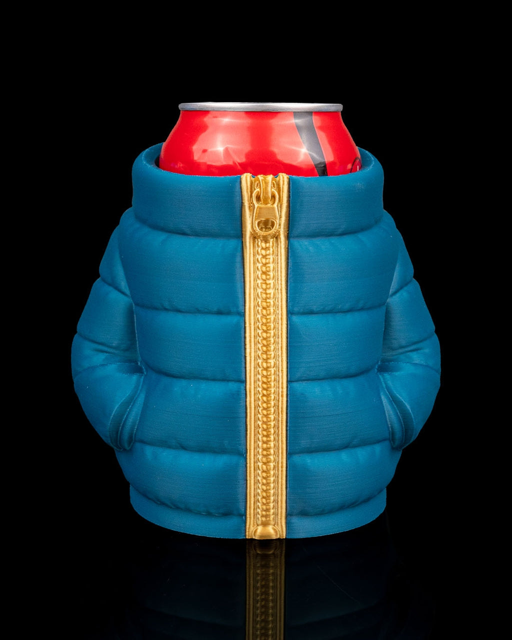 Puffer Jacket Can Holder 1