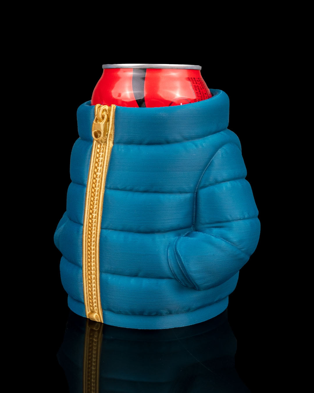 Puffer Jacket Can Holder 5