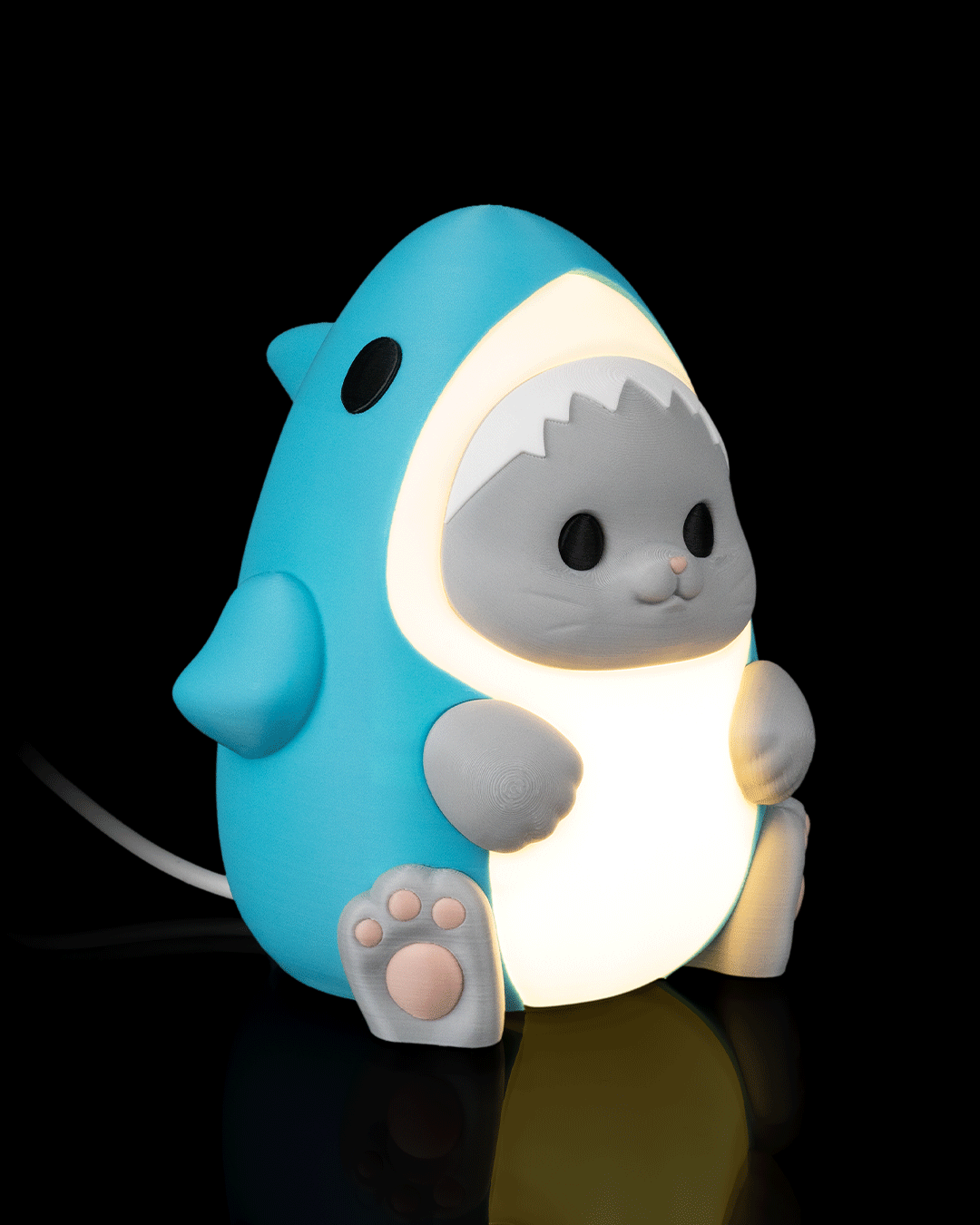 Sharkitty Table Lamp 2