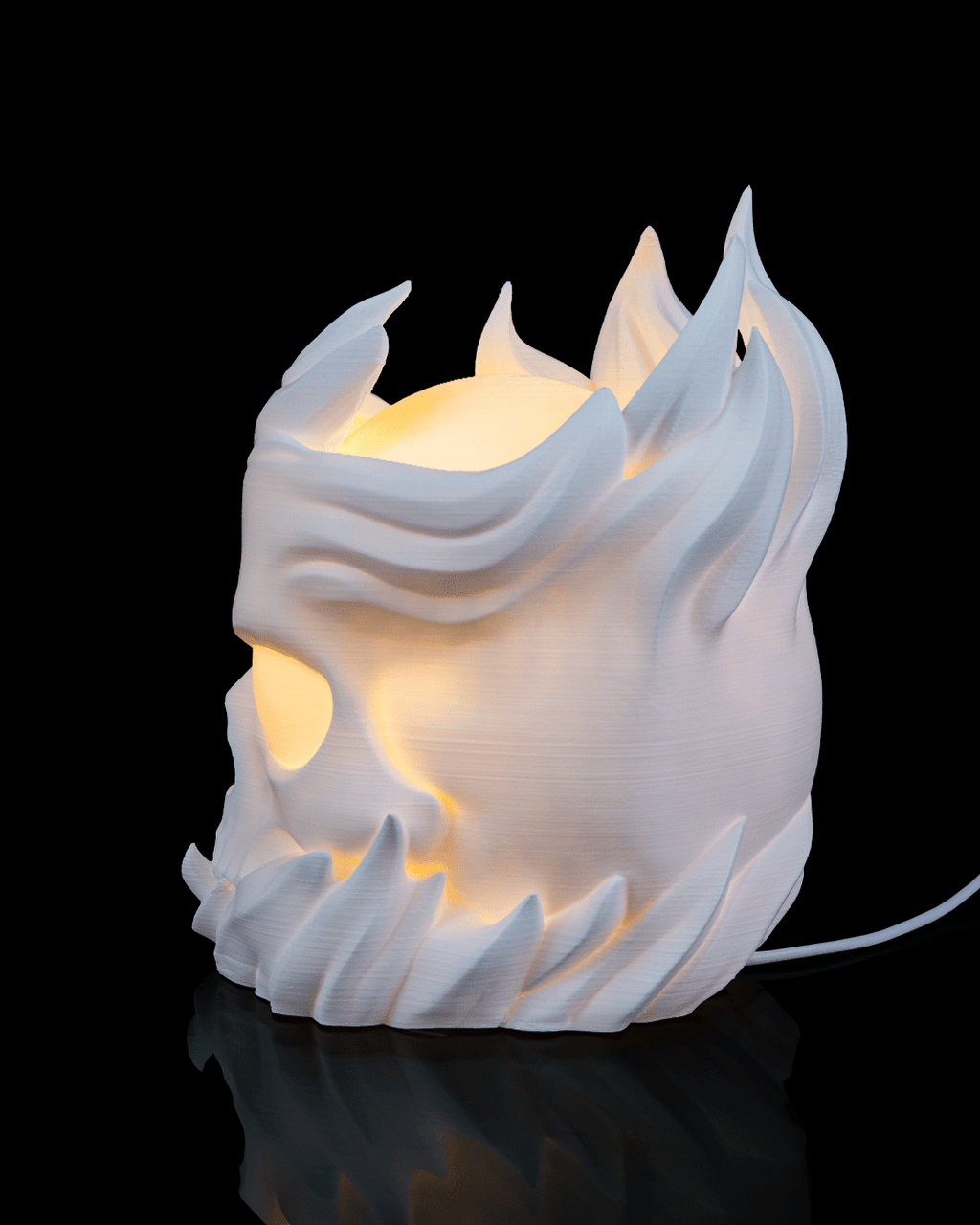 Skull Sphere Table Lamp 4