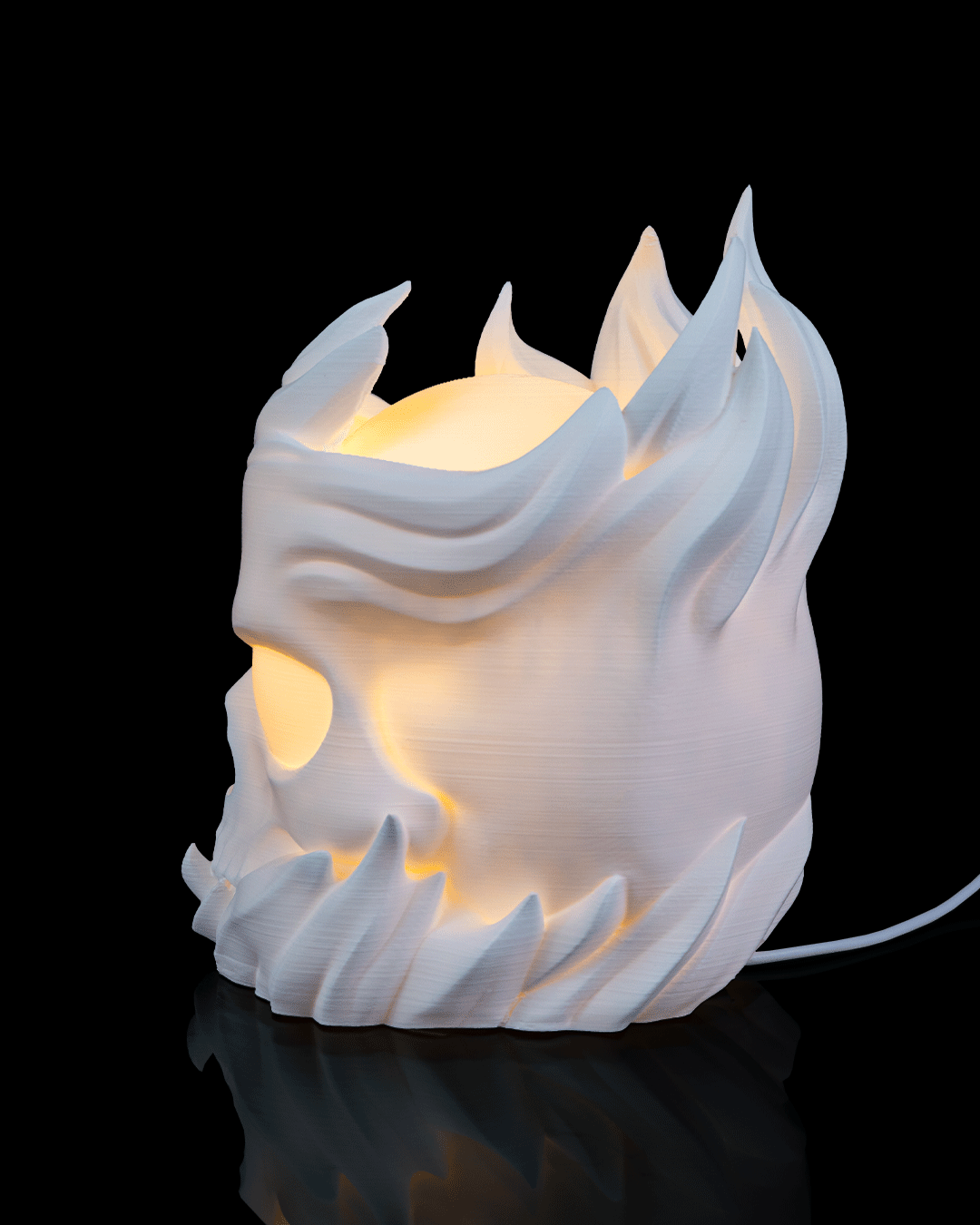 Skull Sphere Table Lamp 4