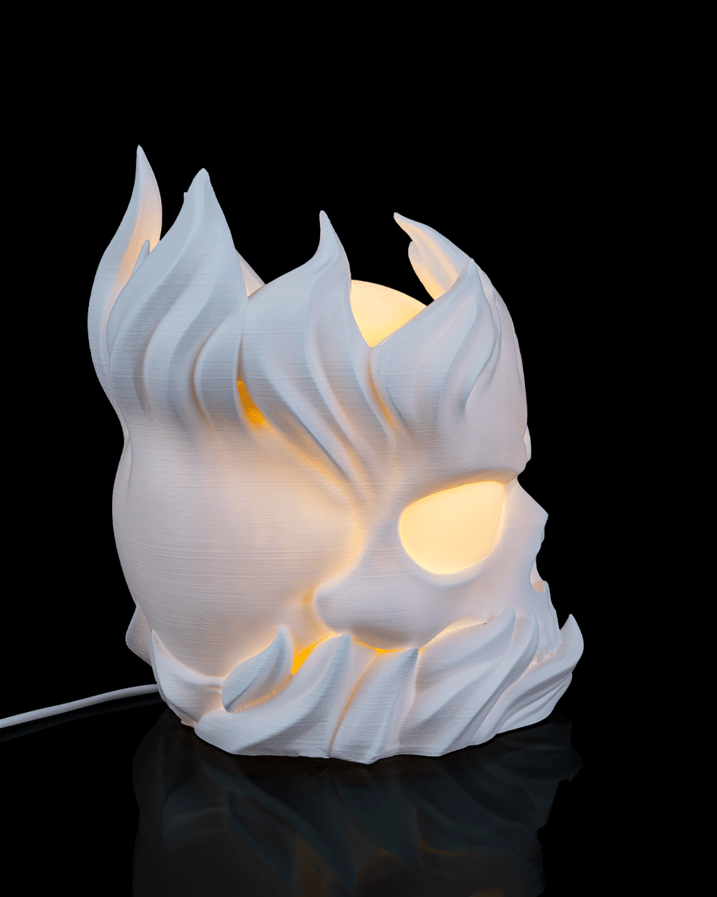 Skull Sphere Table Lamp 6
