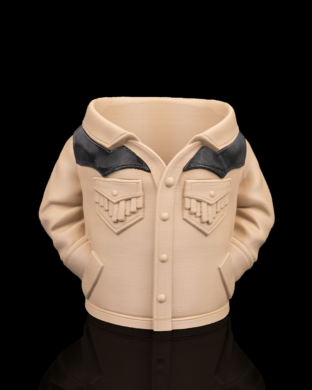 Suede Jacket Can Holder 6