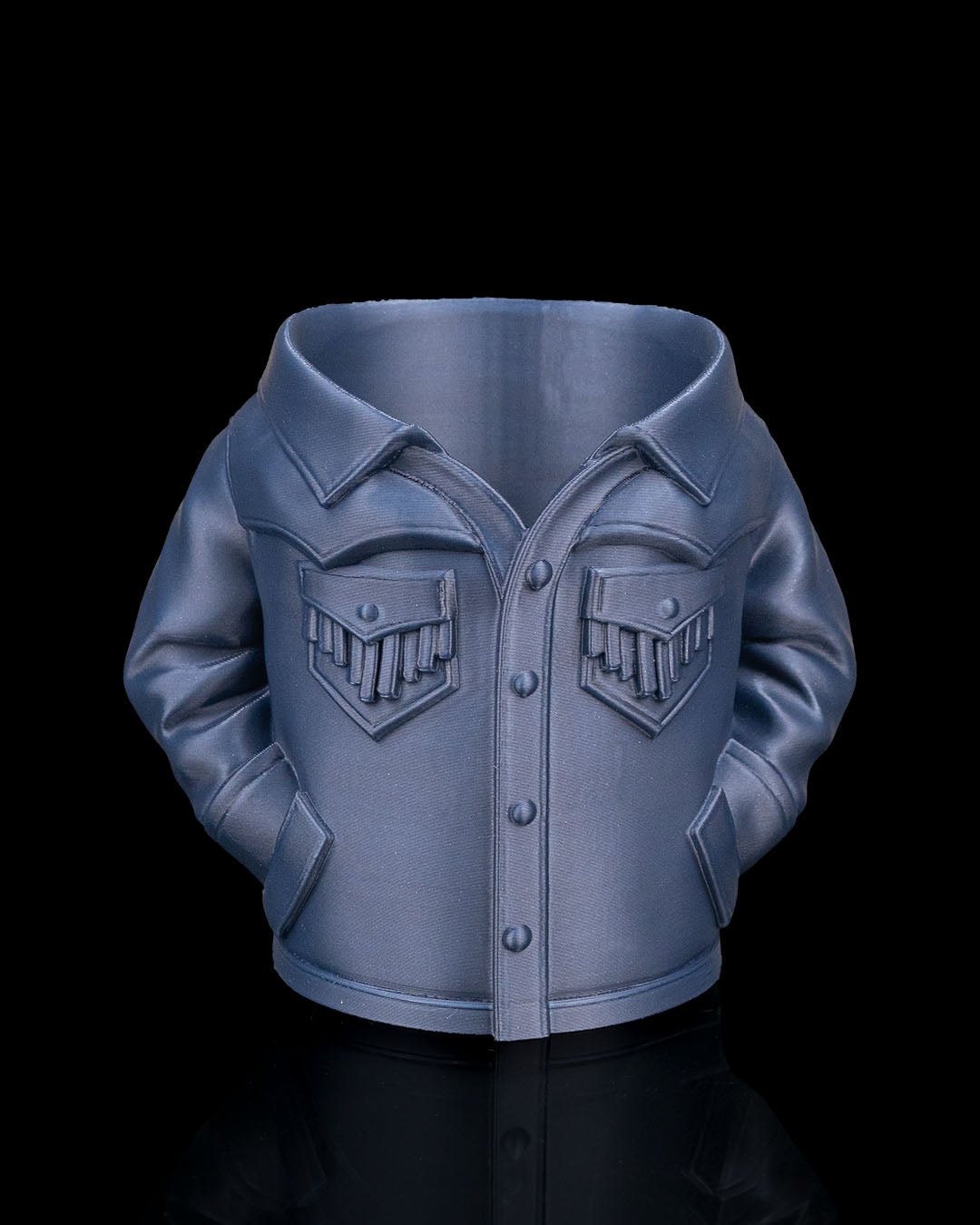 Suede Jacket Can Holder 7