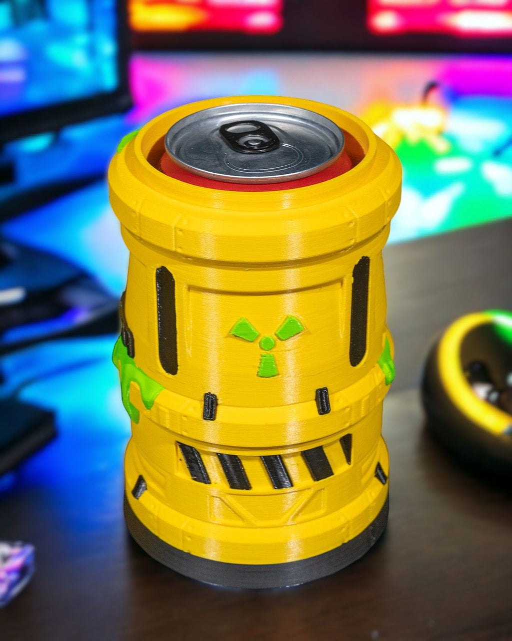 Toxic Waste Can Holder 4